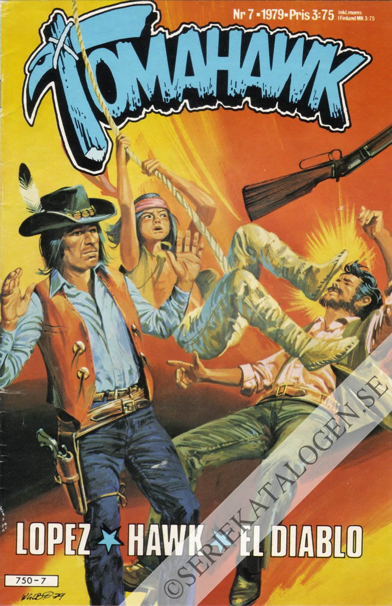 Framsida på Tomahawk #7 (1979)
