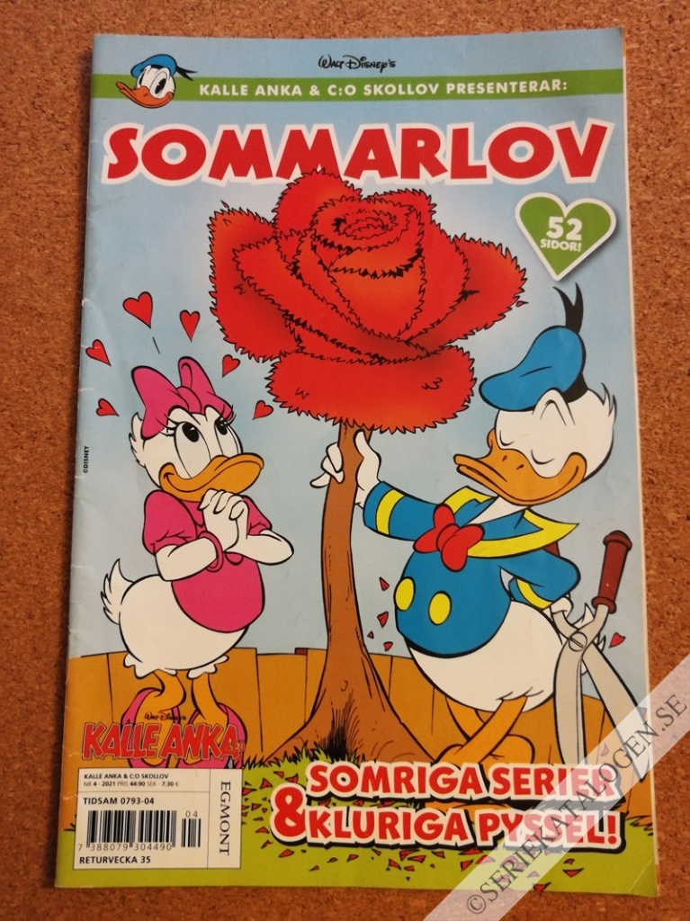 Framsida på Kalle Anka & C:o - Skollov Kalle Anka & C:o skollov presenterar: Sommarkul (2021)