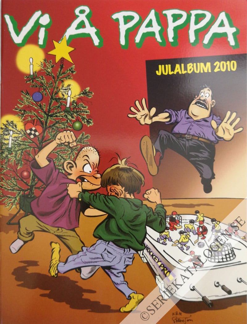Framsida på Vi å pappa julalbum # (2010)