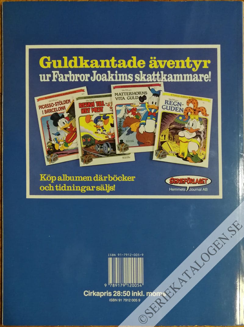 Baksida på Kalle Ankas födelse och uppväxt! (1986)