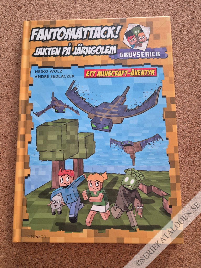 Framsida på Fantomattack! Jakten på järngolem (2026)