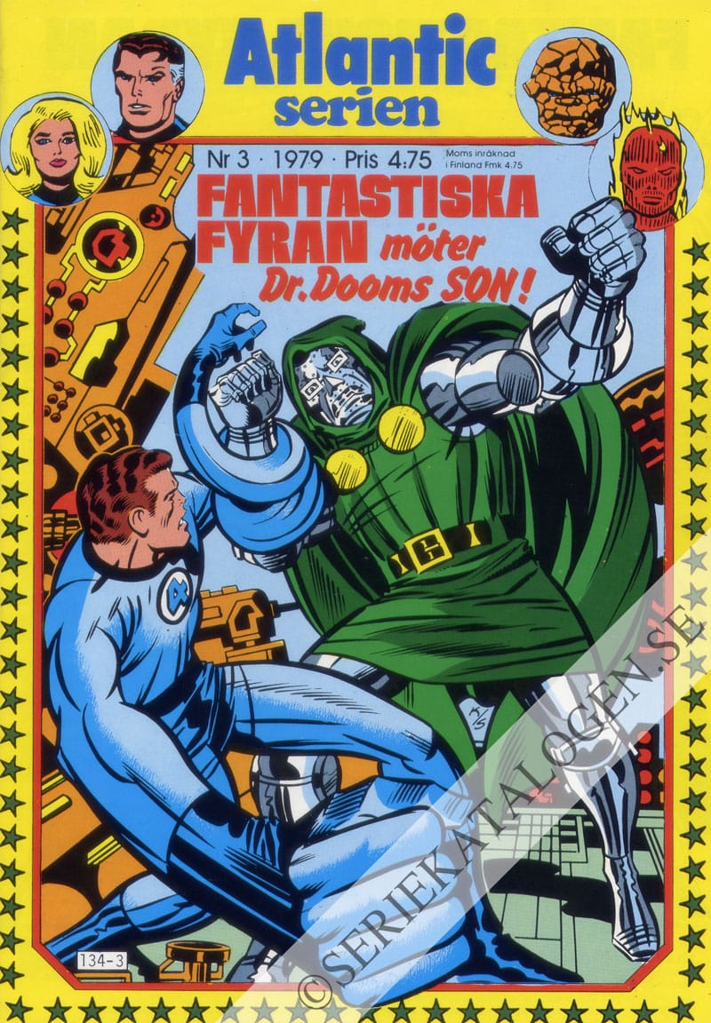 Framsida på Atlanticserien #3 (1979)