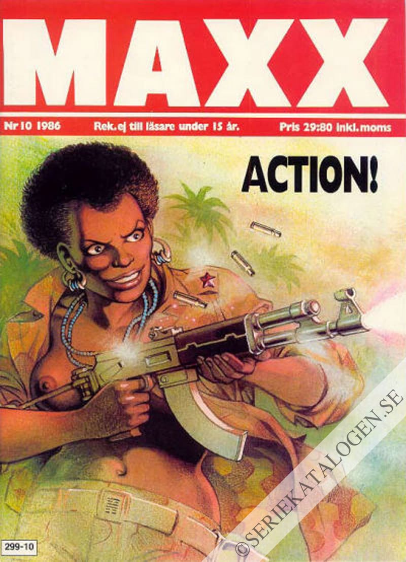 Framsida på Maxx #10 (1986)