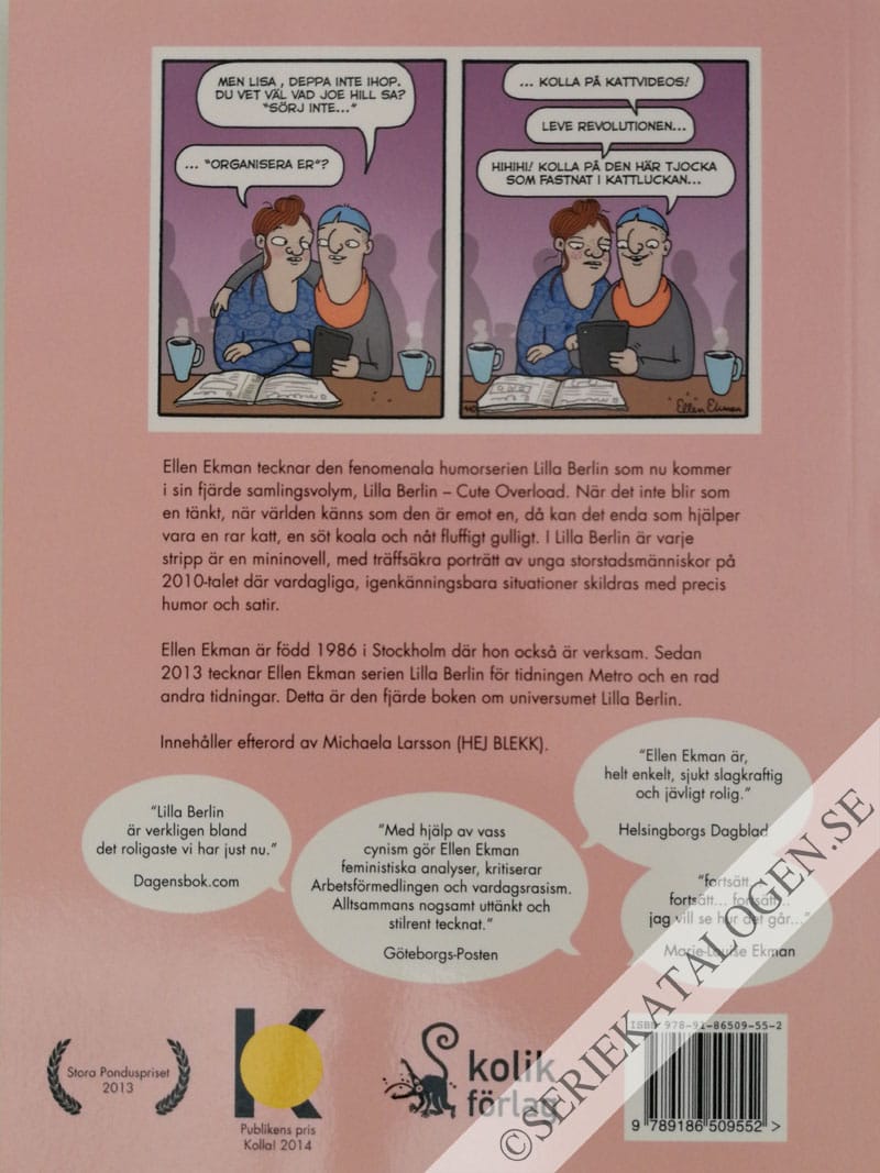 Baksida på Cute overload (2015)