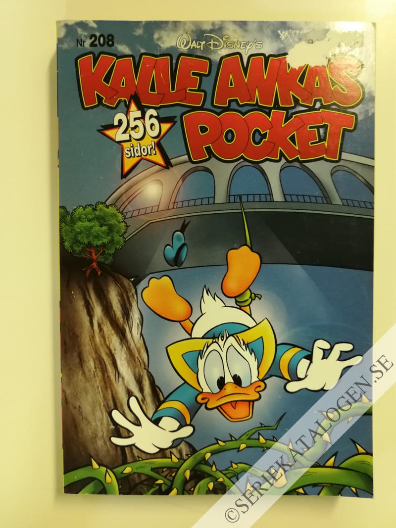 Framsida på Kalle Ankas pocket #208 (1997)