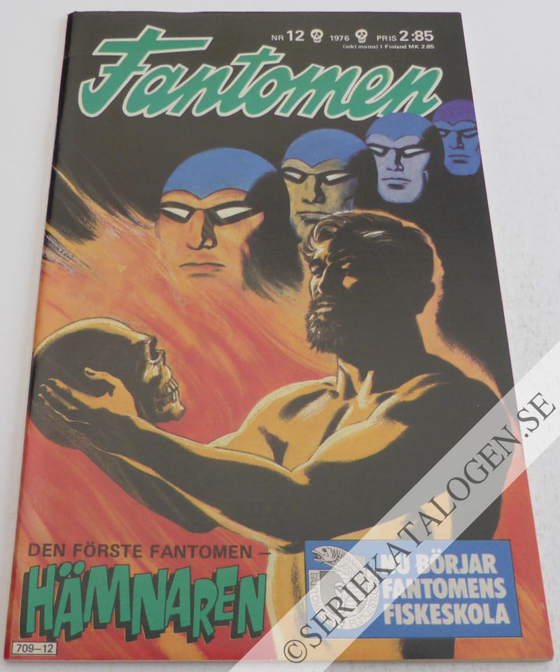 Framsida på Fantomen #12 (1976)