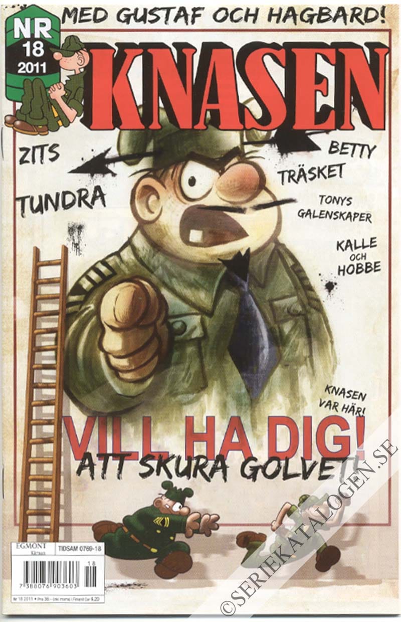 Framsida på Knasen #18 (2011)