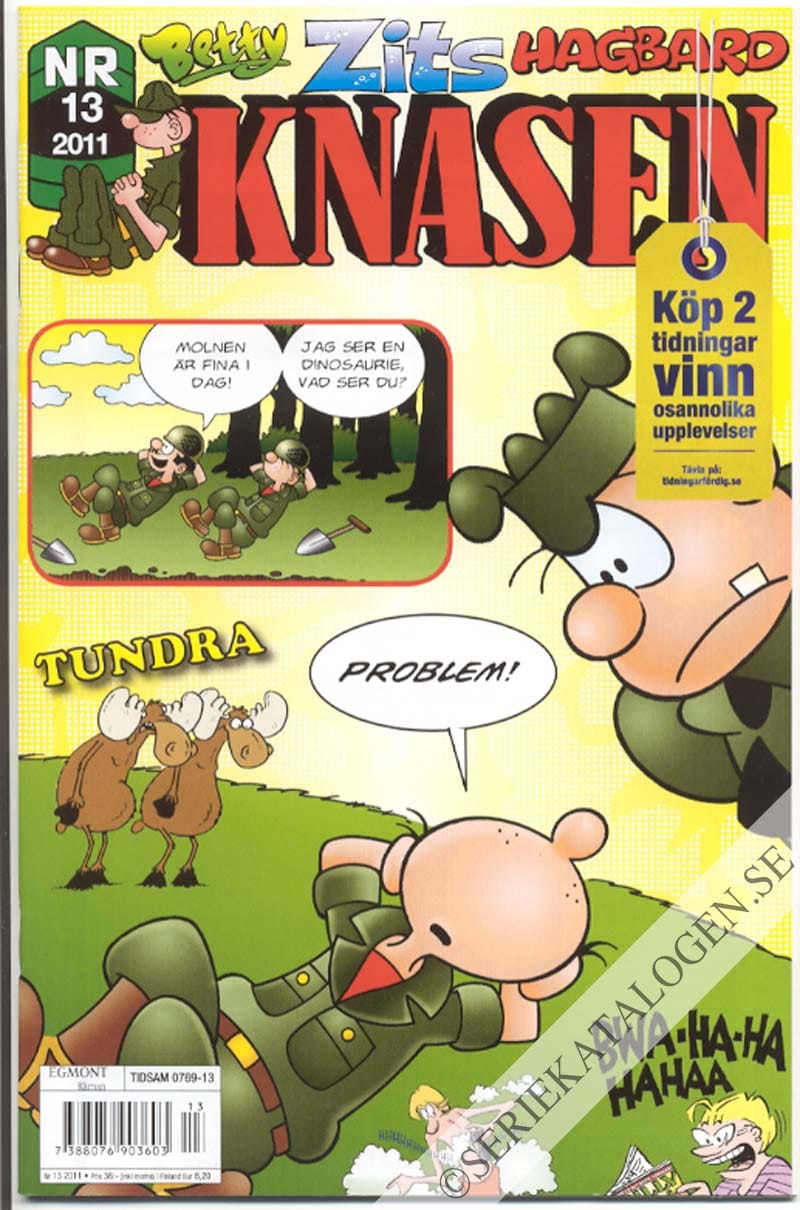 Framsida på Knasen #13 (2011)