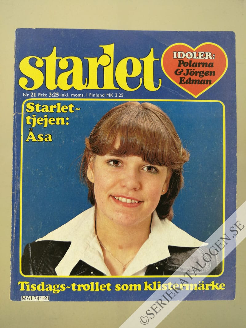 Framsida på Starlet #21 (1978)