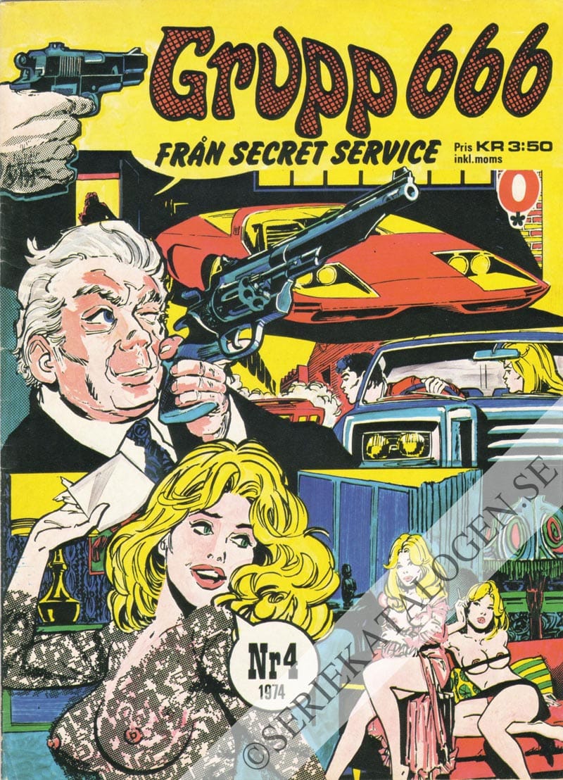 Framsida på Grupp 666 #4 (1974)