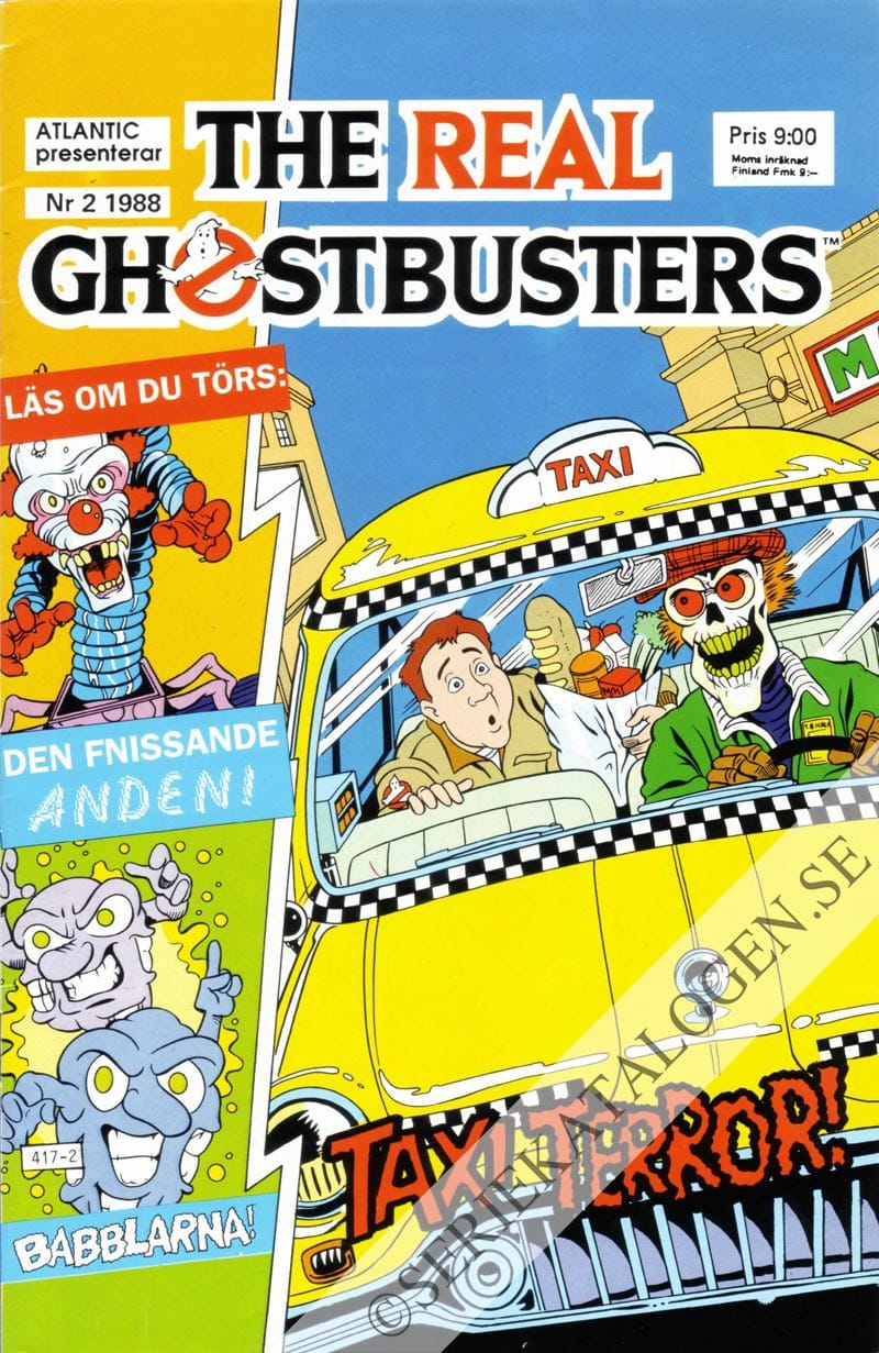 Framsida på The real Ghostbusters #2 (1988)