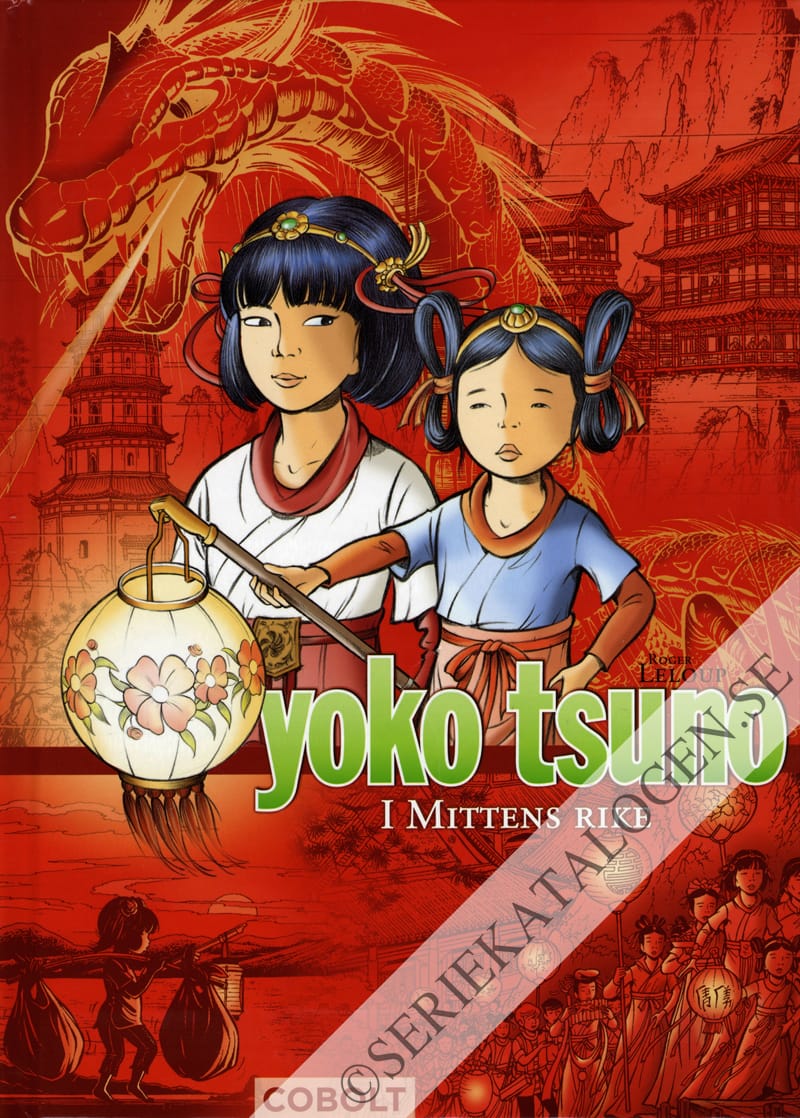 Framsida på Yoko Tsuno I Mittens rike (2016)