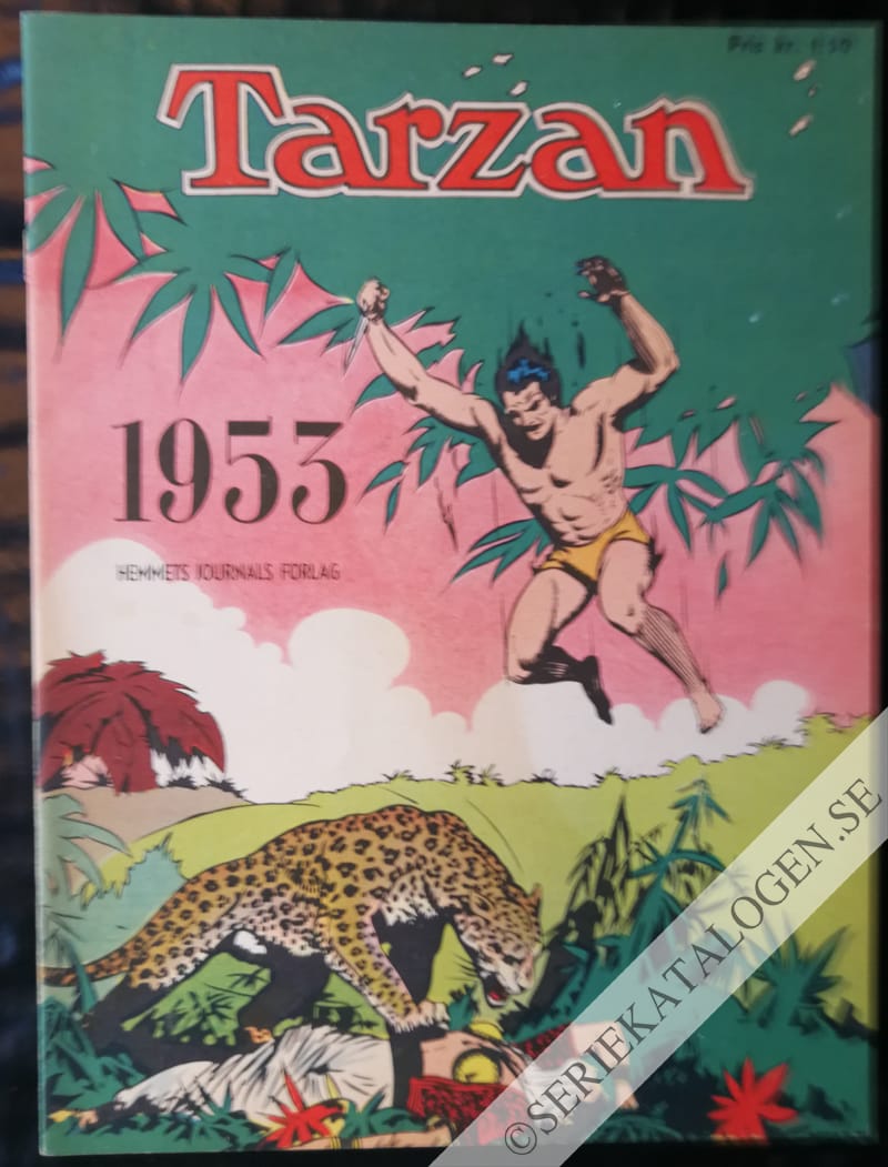 Framsida på Tarzan # (1953)