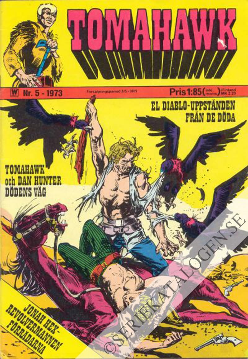 Framsida på Tomahawk #5 (1973)