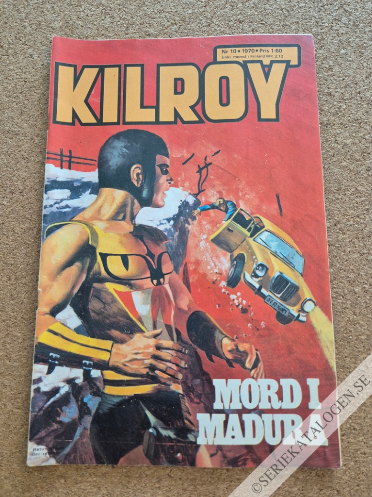 Framsida på Kilroy #10 (1970)