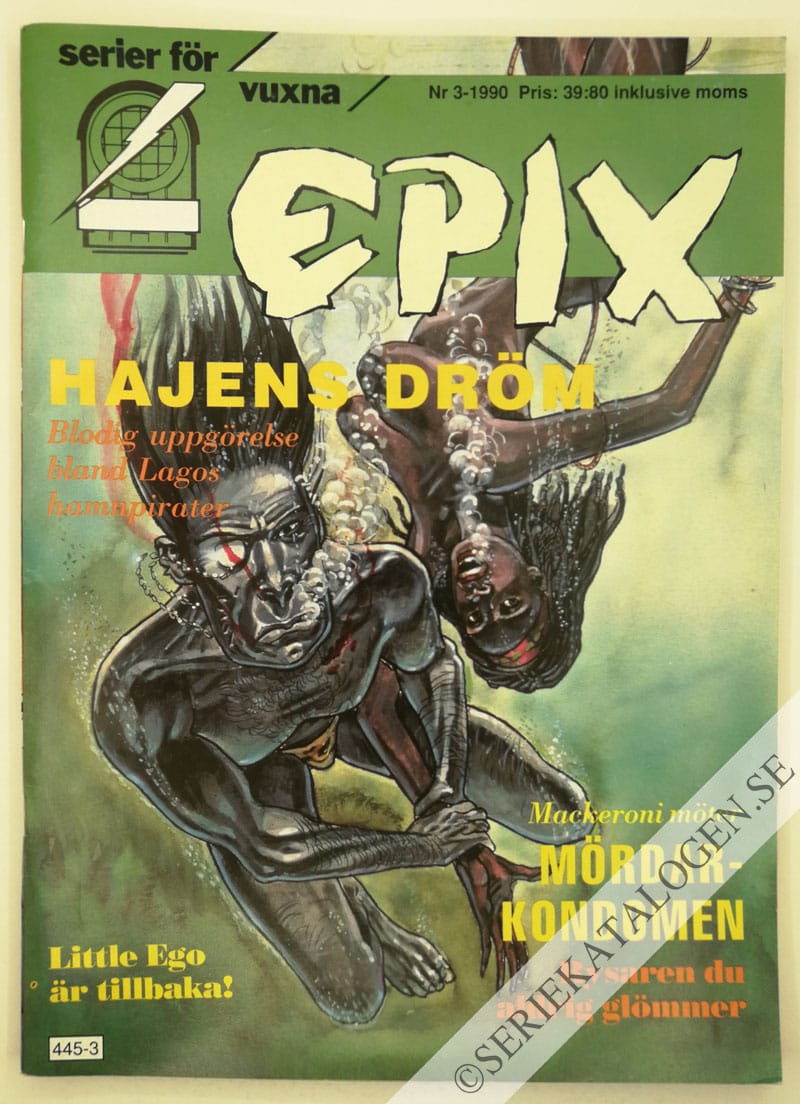 Framsida på Epix #3 (1990)