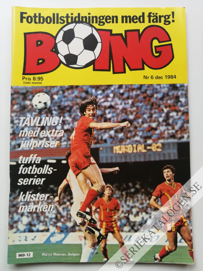 Framsida på Boing #6 (1984)