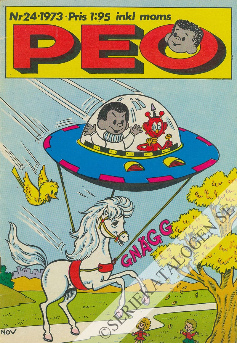 Framsida på Peo #24 (1973)