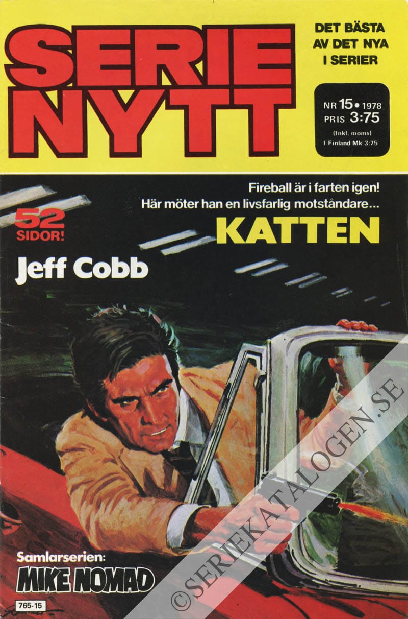 Framsida på Serie-Nytt #15 (1978)