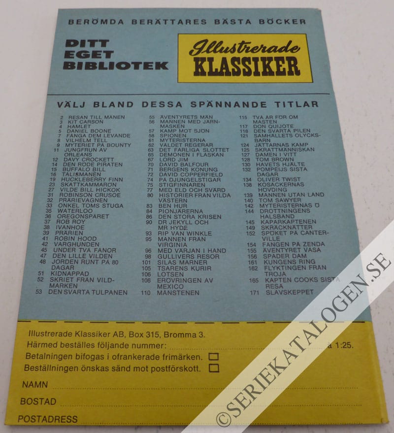 Baksida på Förrädaren (1968)