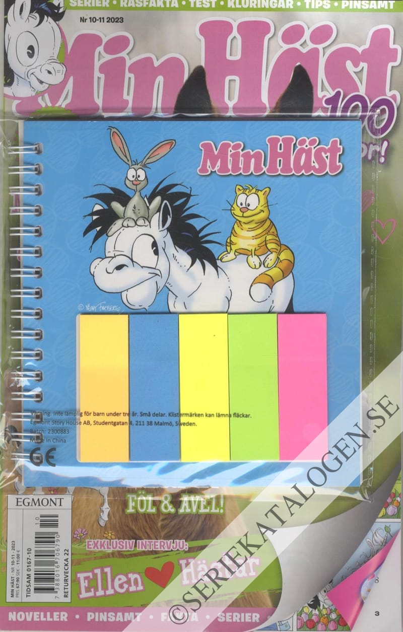 Framsida på Min häst #10-11 (2023)