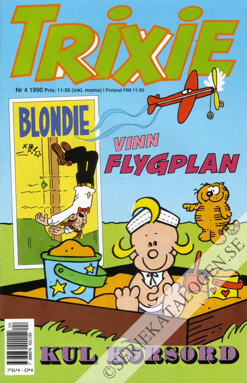 Framsida på Trixie #4 (1990)