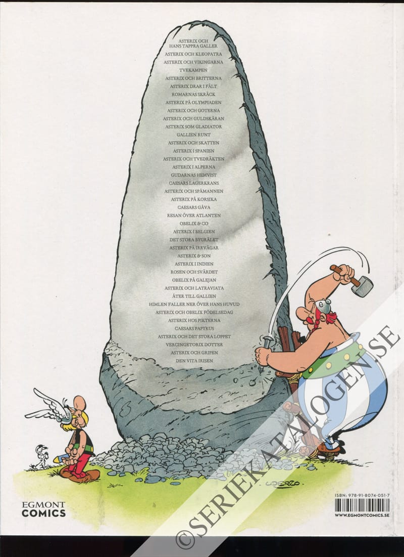 Baksida på Den vita irisen (2023)