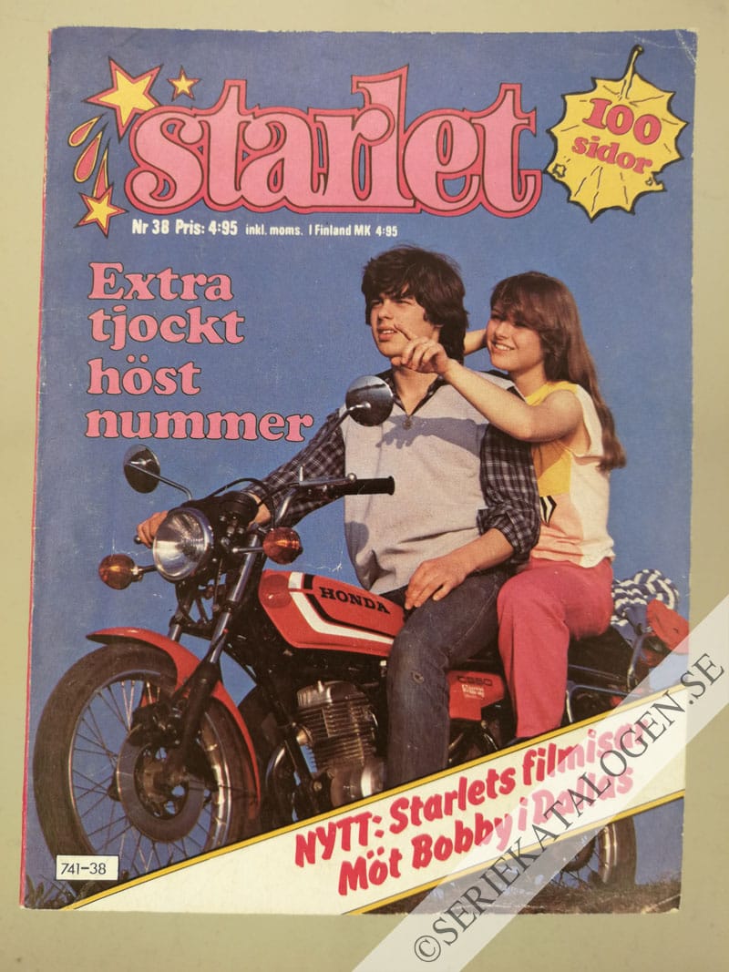 Framsida på Starlet #38 (1981)