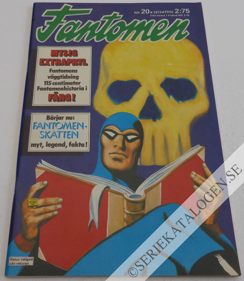 Framsida på Fantomen #20 (1973)