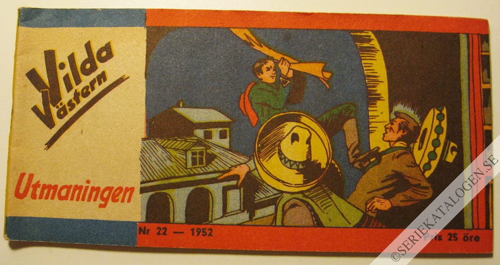 Framsida på Vilda Västern #22 (1952)