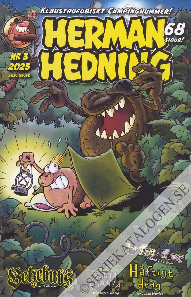 Framsida på Herman Hedning #3 (2025)