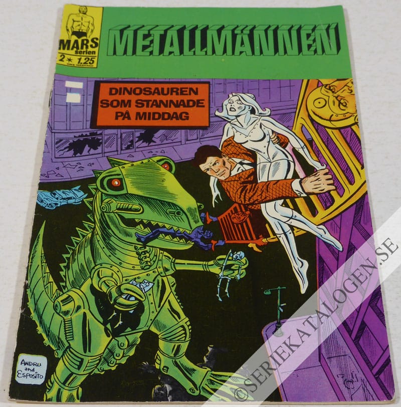 Framsida på Mars-serien #2 (1968)
