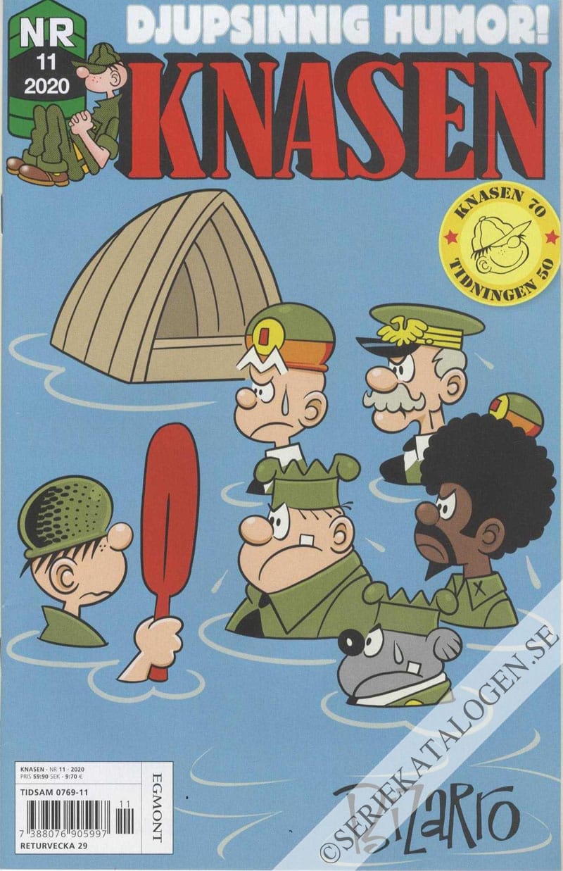 Framsida på Knasen #11 (2020)