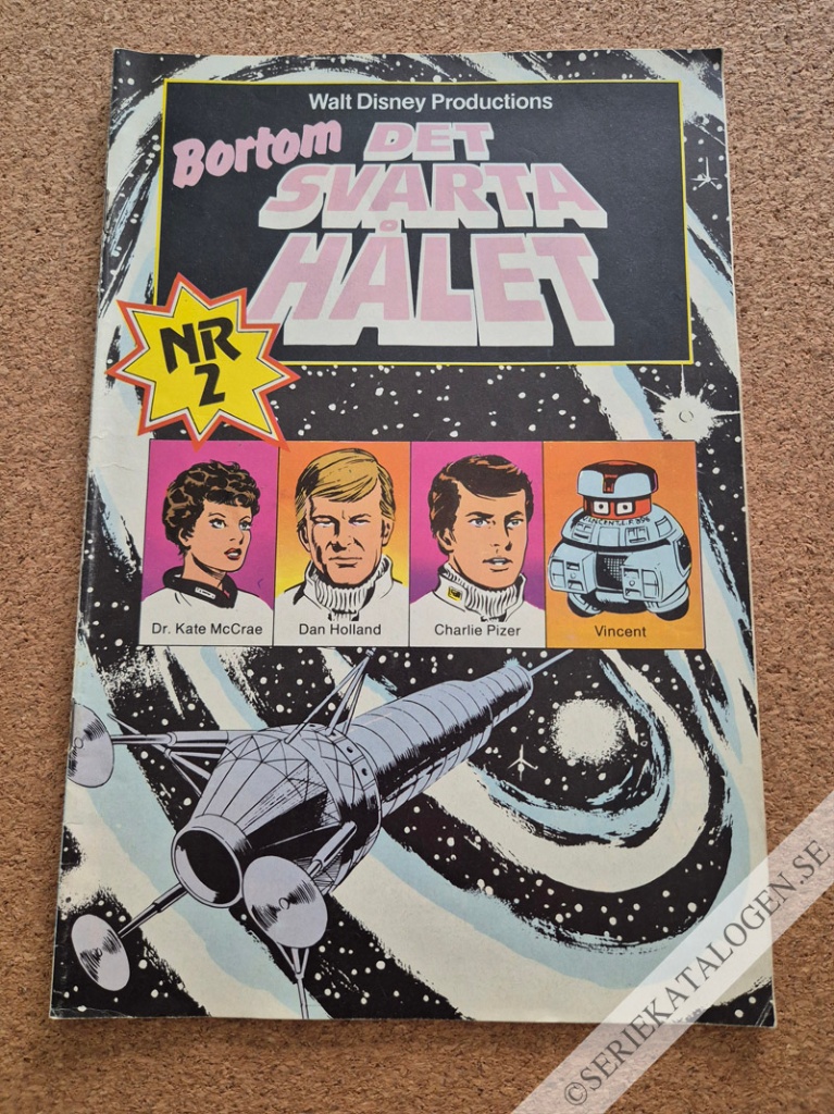 Framsida på Bortom det svarta hålet (1981)