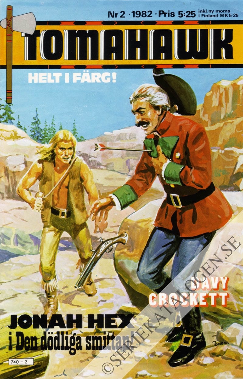 Framsida på Tomahawk #2 (1982)