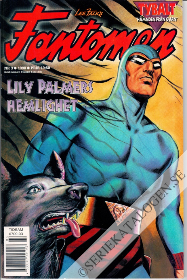 Framsida på Fantomen #3 (1998)