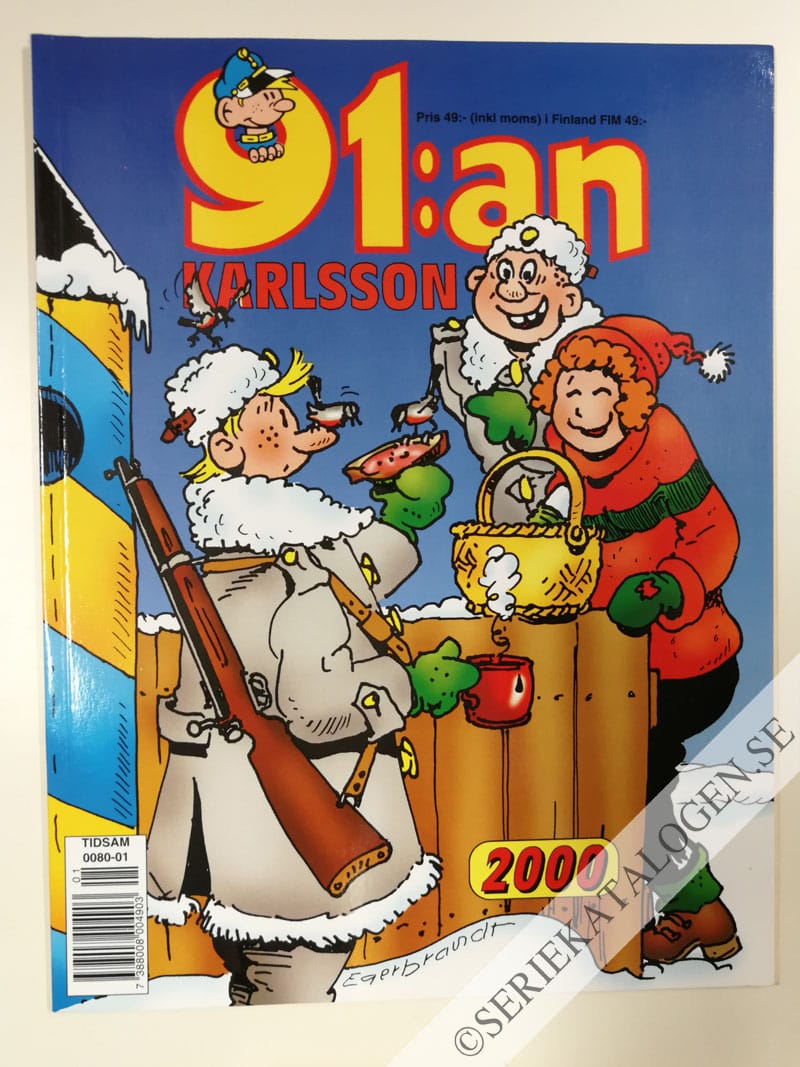 Framsida på 91:an Karlsson # (2000)