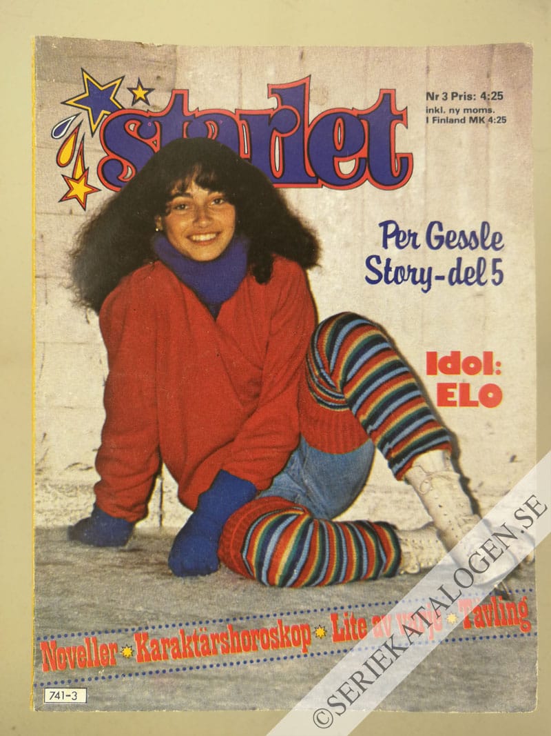 Framsida på Starlet #3 (1982)