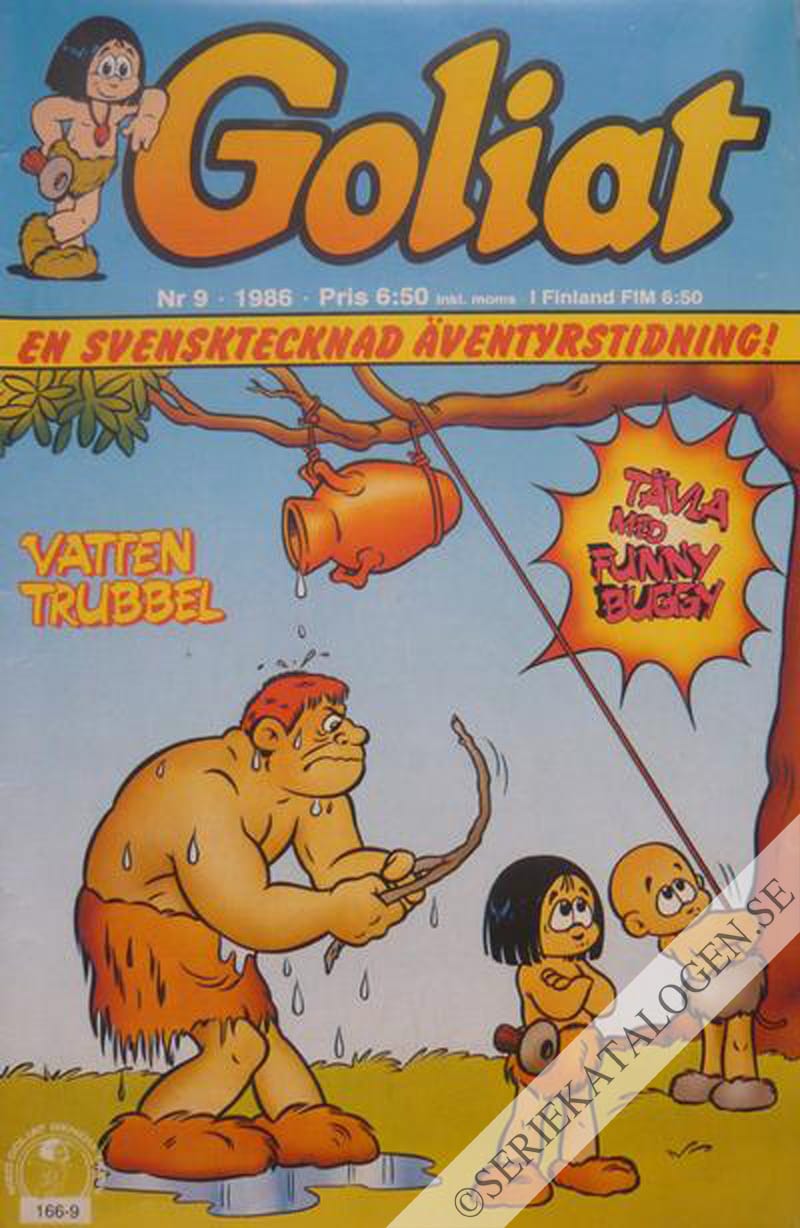 Framsida på Goliat #9 (1986)