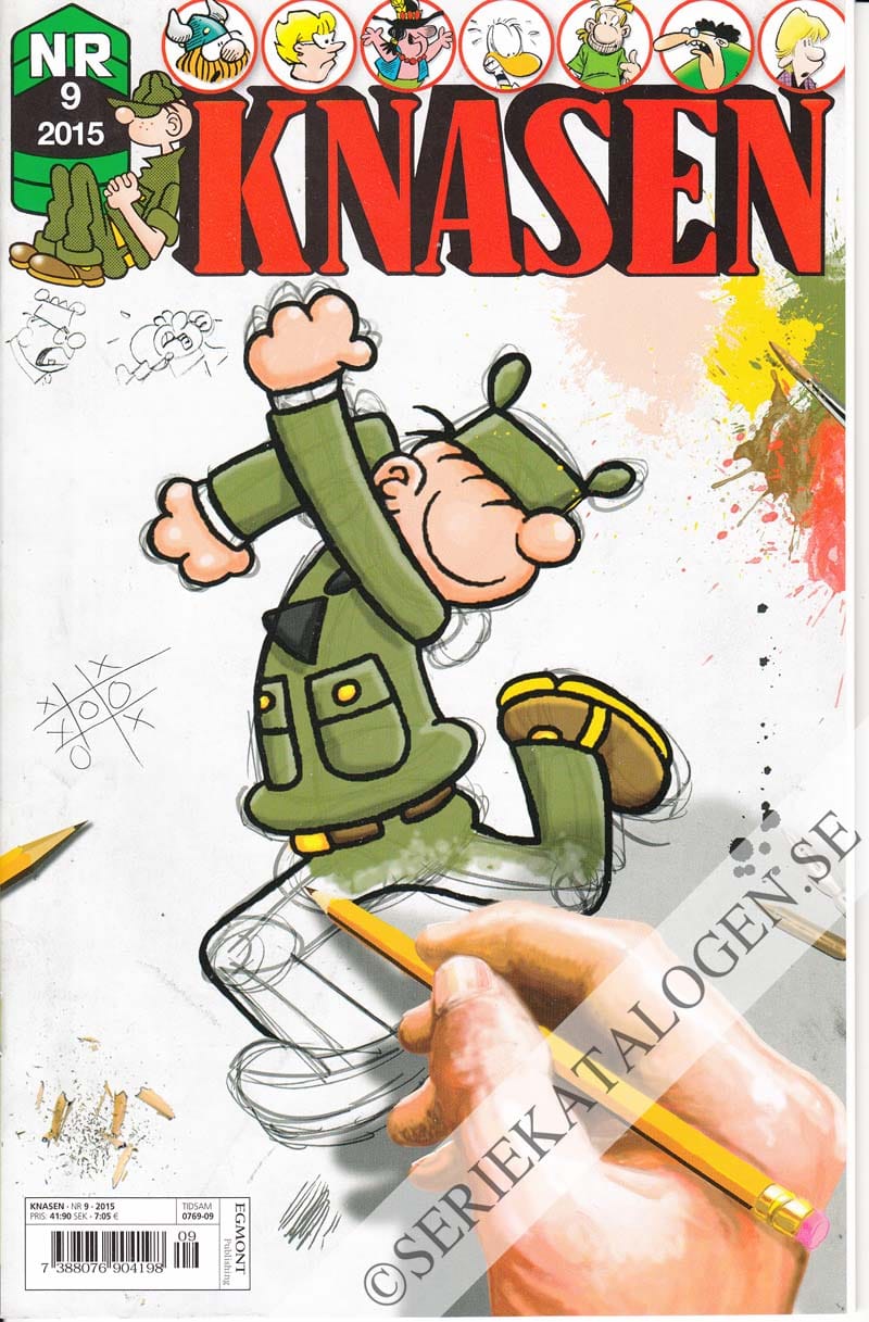 Framsida på Knasen #9 (2015)