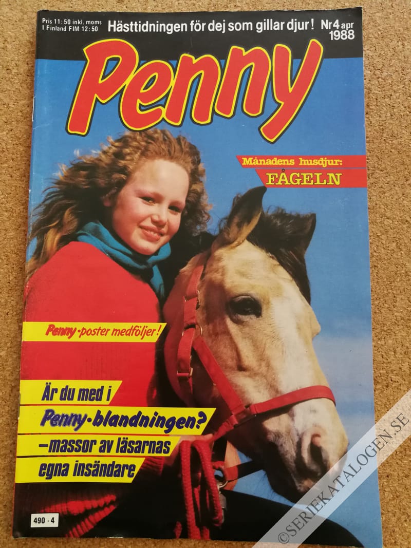 Framsida på Penny #4 (1988)