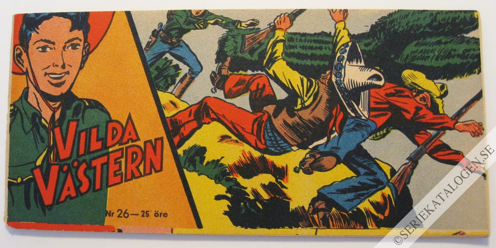 Framsida på Vilda Västern #26 (1957)