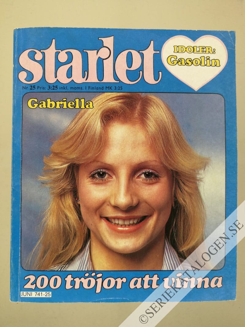 Framsida på Starlet #25 (1978)