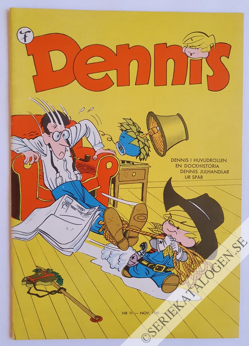 Framsida på Dennis #11 (1959)