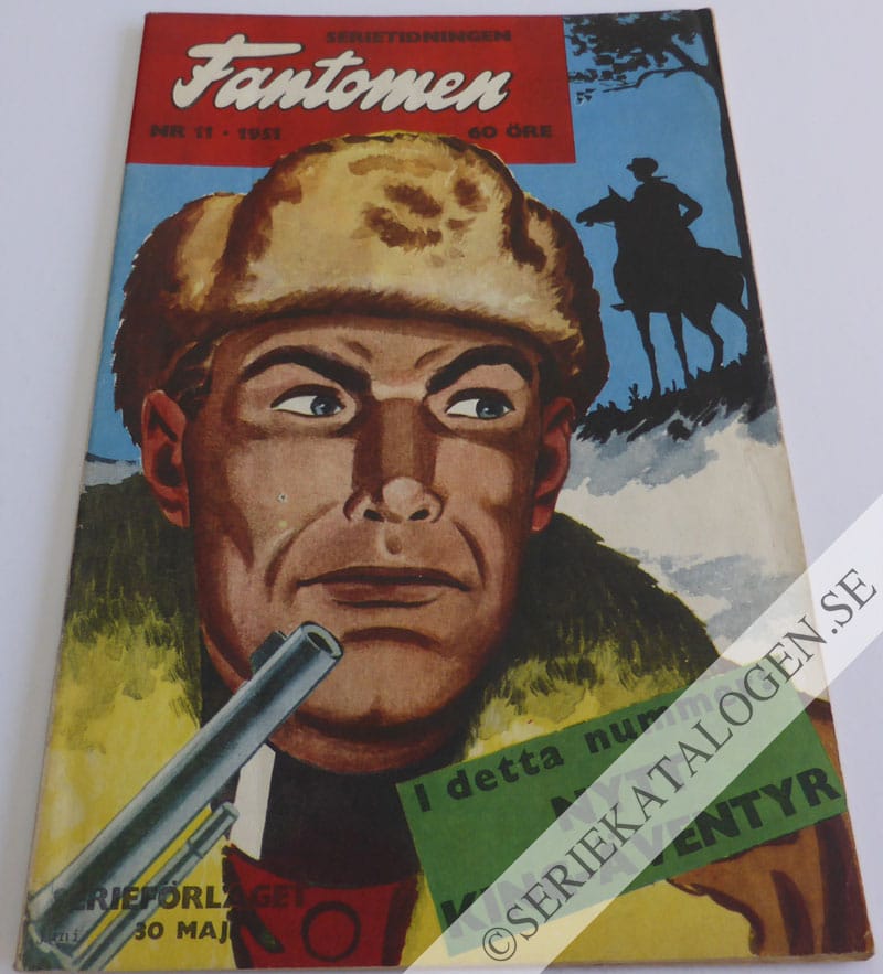 Framsida på Fantomen #11 (1951)