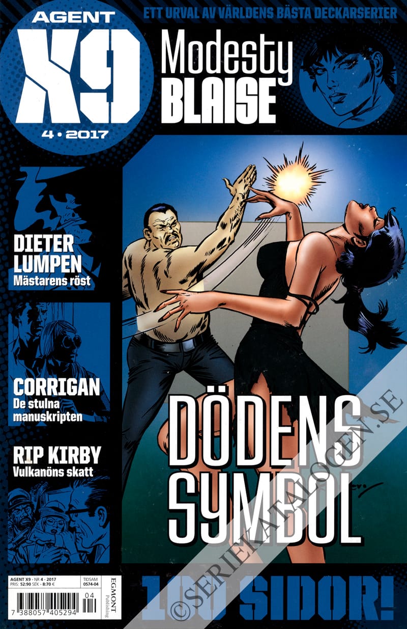 Framsida på Agent X9 #4 (2017)