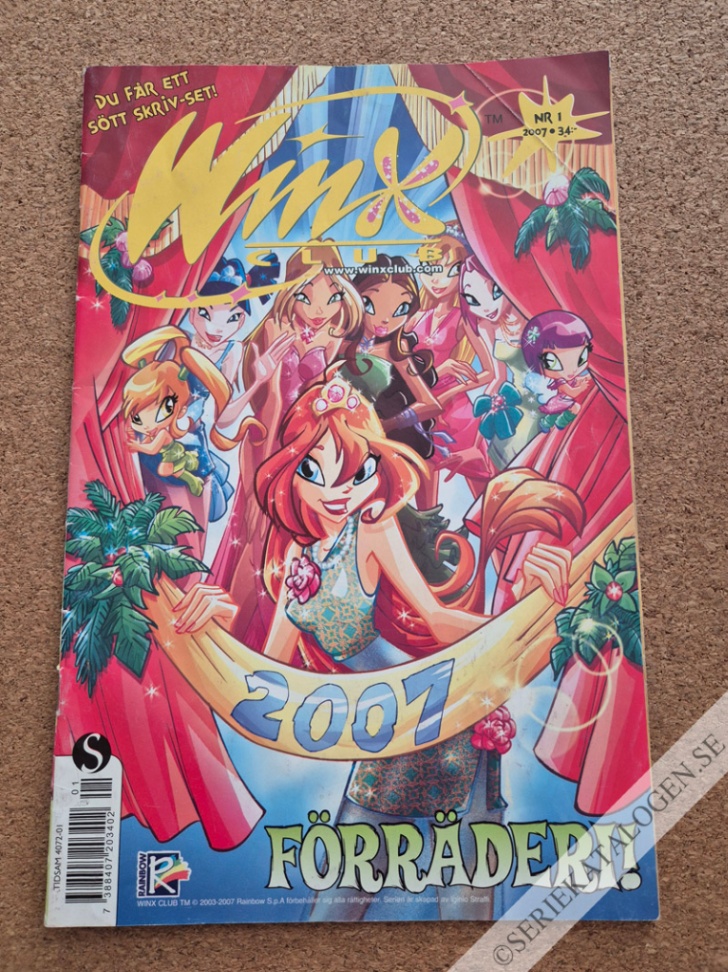 Framsida på Winx Club #1 (2007)