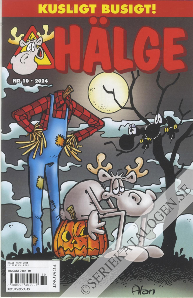 Framsida på Hälge #10 (2024)