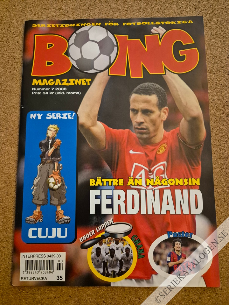 Framsida på Boing #7 (2008)