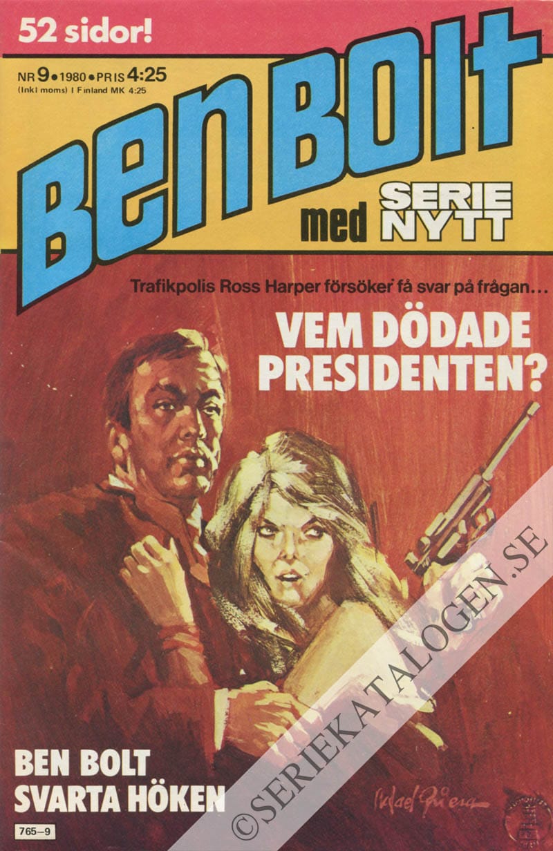 Framsida på Serie-Nytt #9 (1980)